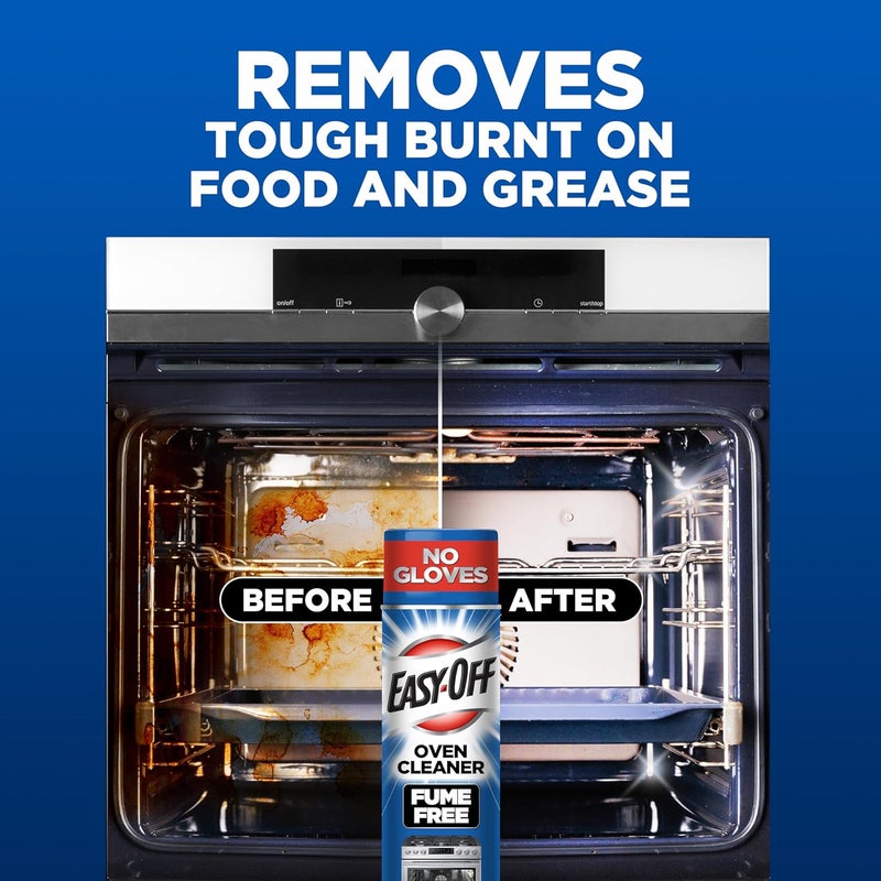 Easy Off Fume Free Oven & Stove Cleaner, Lemon, 14.5 Ounce, Pack of 6 - Image 4